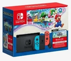 Nintendo Switch + Super Mario Bros. Wonder + 3 meses de Nintendo Switch Online