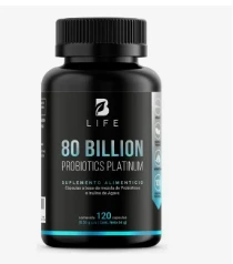 Probióticos B Life 80 billones, 120 cápsulas